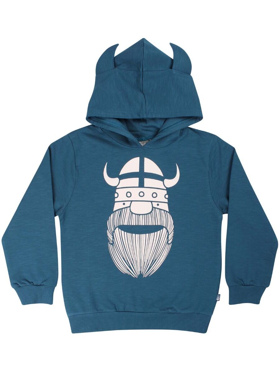 ORGANIC - Danewarrior Hoodie Stone Blue ERIK