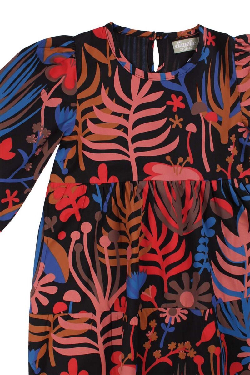 ORGANIC - Danekonfekt Dress Black WALKABOUT