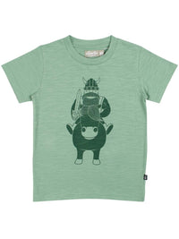 ORGANIC - Danenibe Tee Sage PONY ERIK
