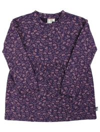 ORGANIC - Danemolly Dress Black Mauve FLEURIE Achtung: 2. Wahl