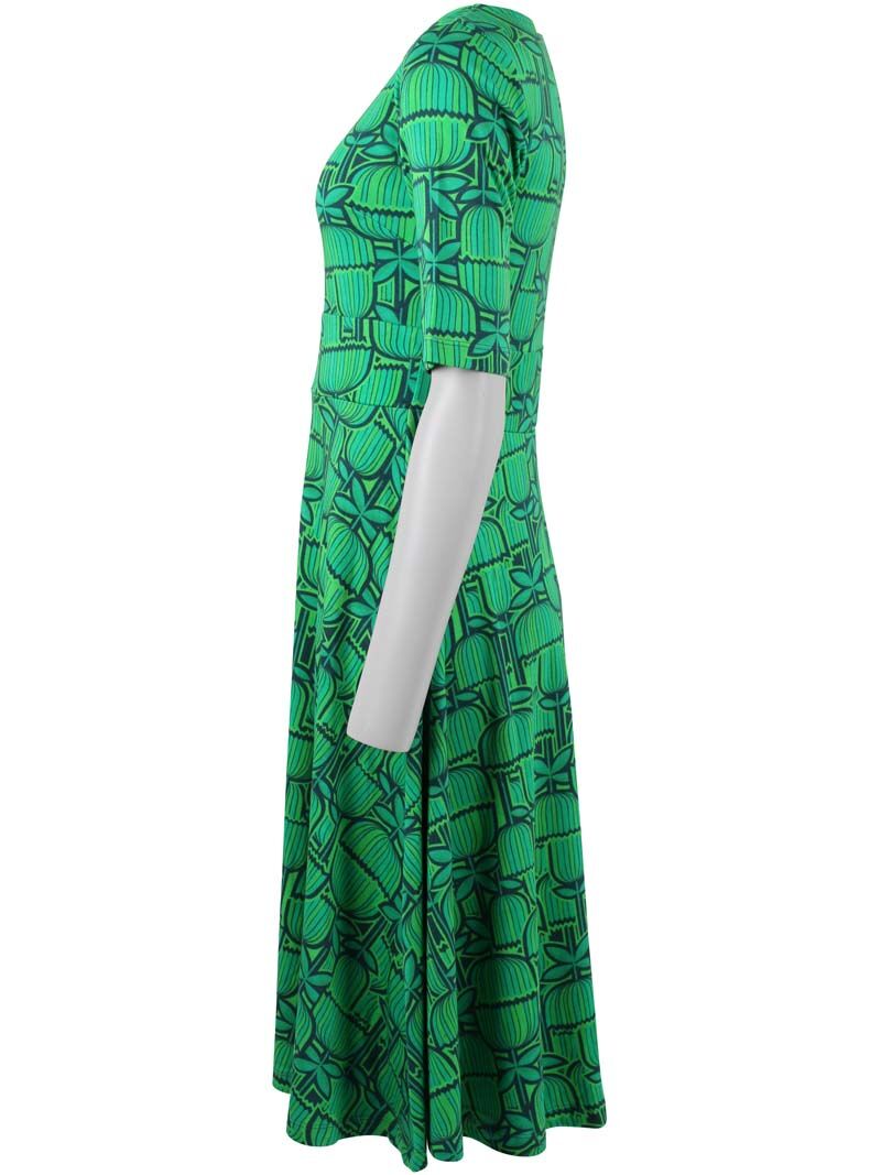 ORGANIC - Danecharlotte Interlock Dress Grass Green GERMANITE