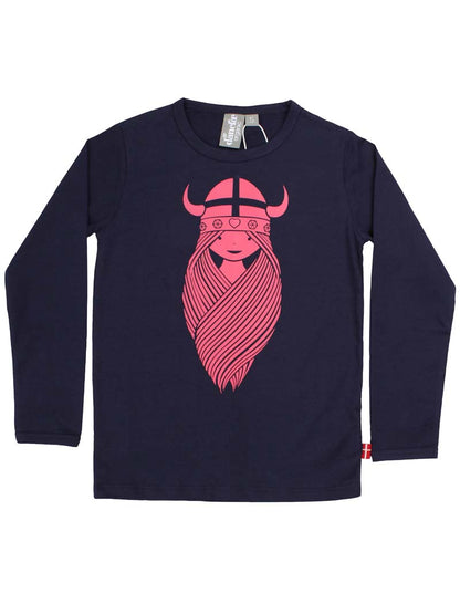 ORGANIC - Danebasic LS Dk Navy FREJA