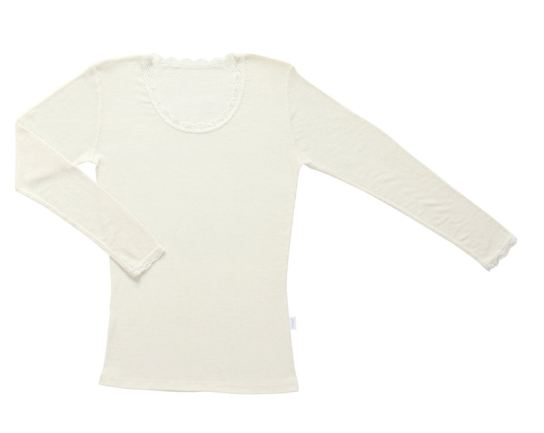 JOHA Blouse Cecilie Wool Nature