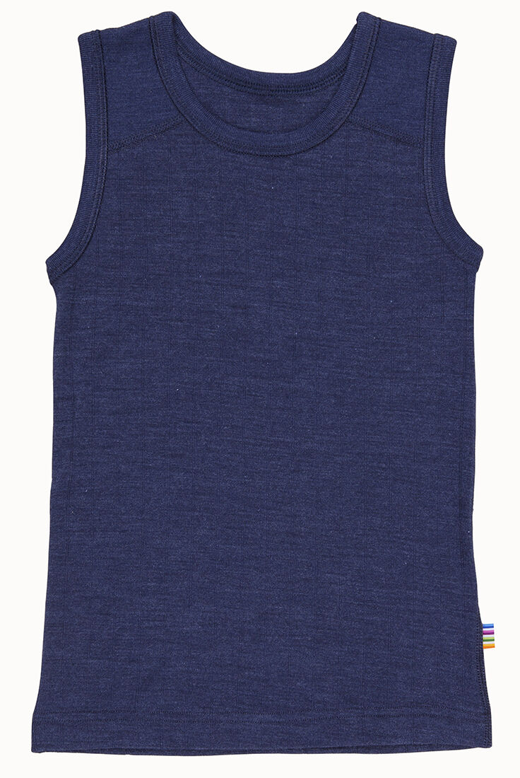 JOHA Undershirt Wool Kids Navy