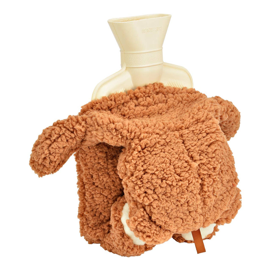 Sød varmedunk til børn med brun bjørn