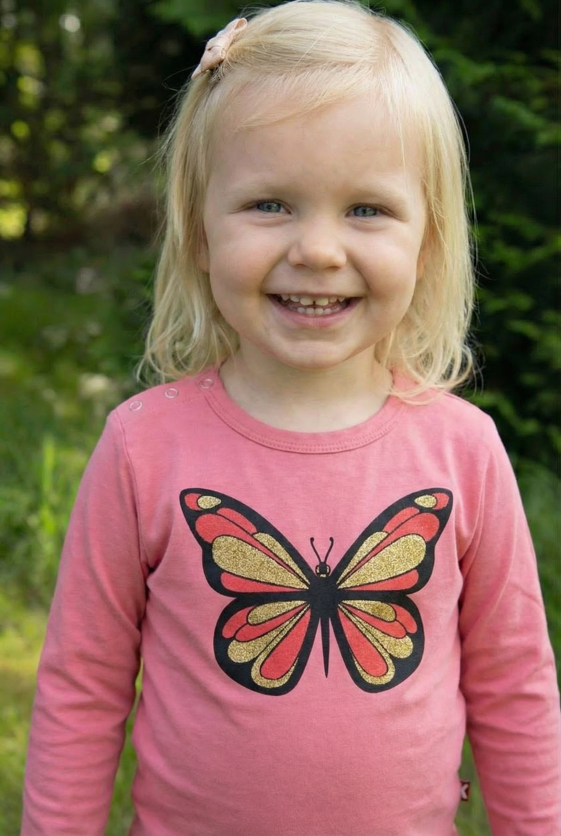 Dyrcritter Baby T Winter Pink SOMMERFUGL