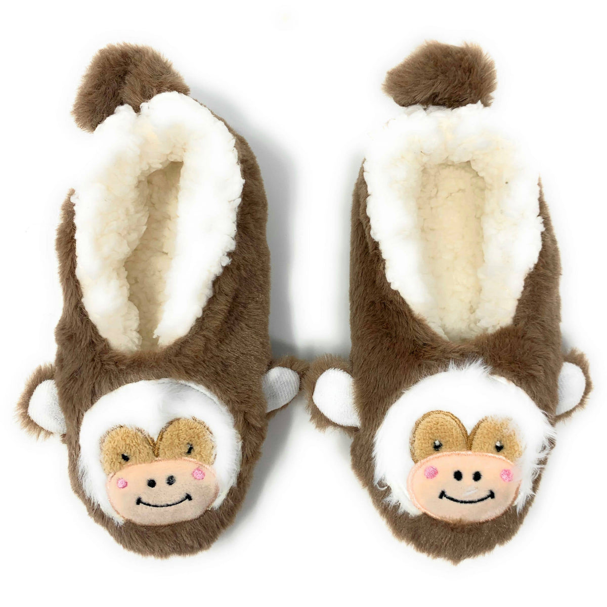 Lustige flauschige Hausschuhe für Kinder, Let&