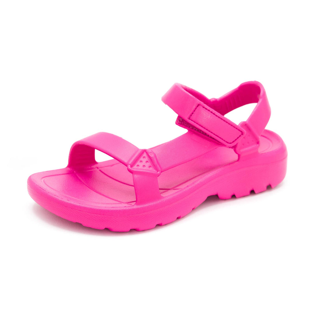 Calzame - Maui Flat Sandal Fuchsia