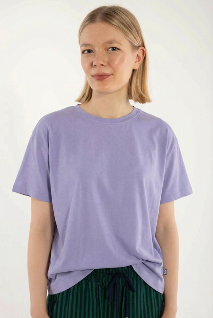 Danebasic Boxy Tee Lilla