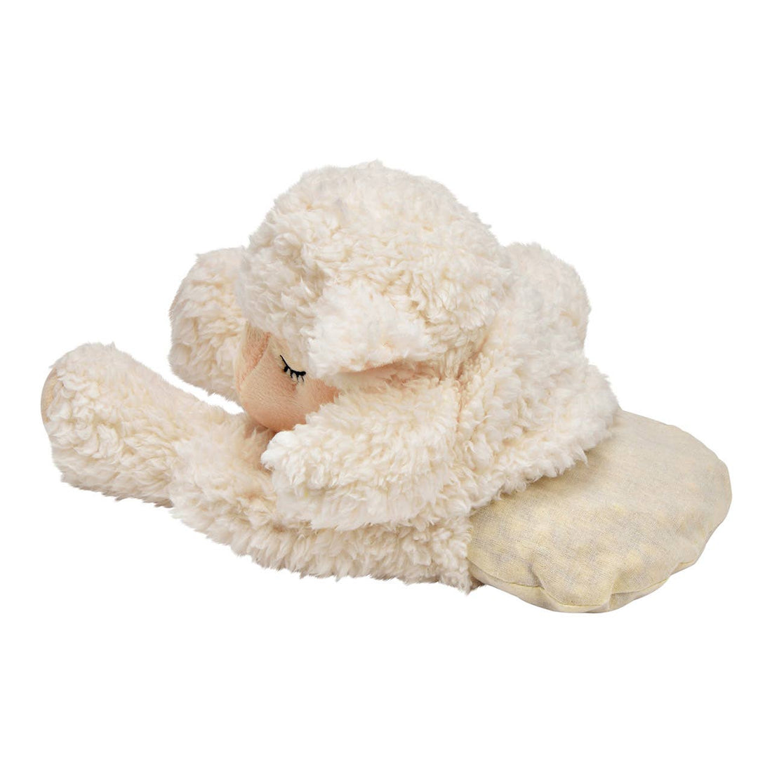 Wurm Cherry Pit Pillow Sheep White