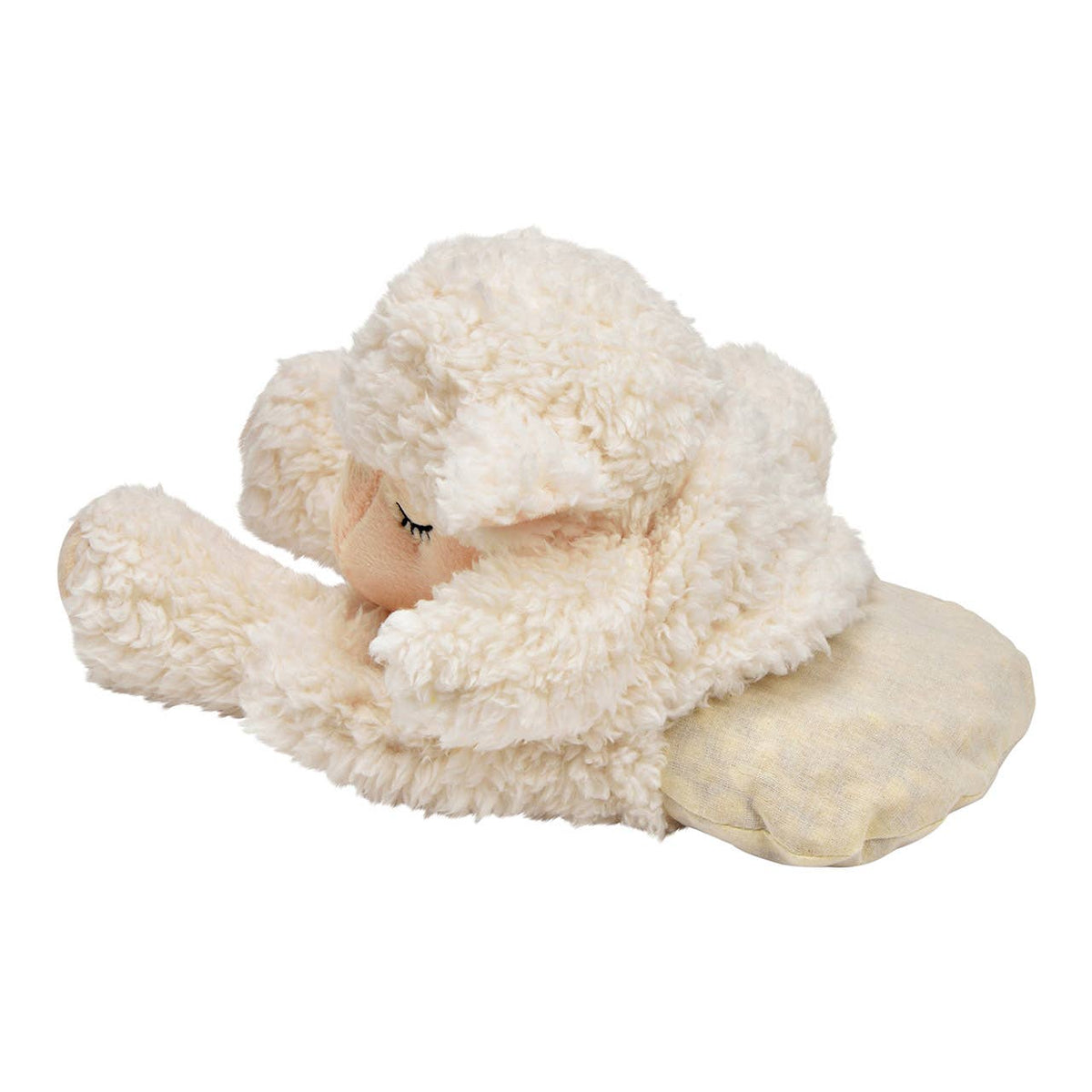 Wurm Cherry Pit Pillow Sheep White