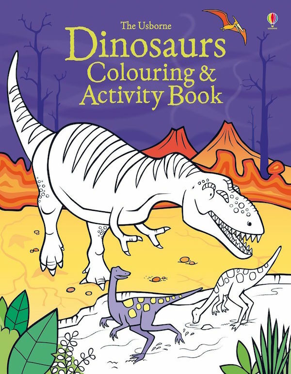 Usborne-Coloring &amp; Activity Book Dinosaurs