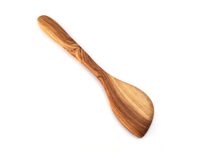 Håndlavet spids grydeske i oliventræ