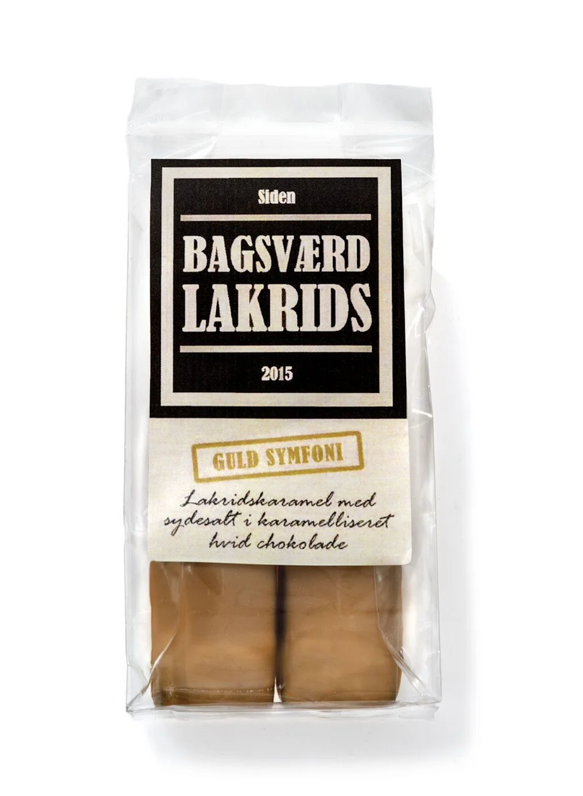 Bagsværd Lakritz-Symphony-Riegel, 2 Stk. Gold