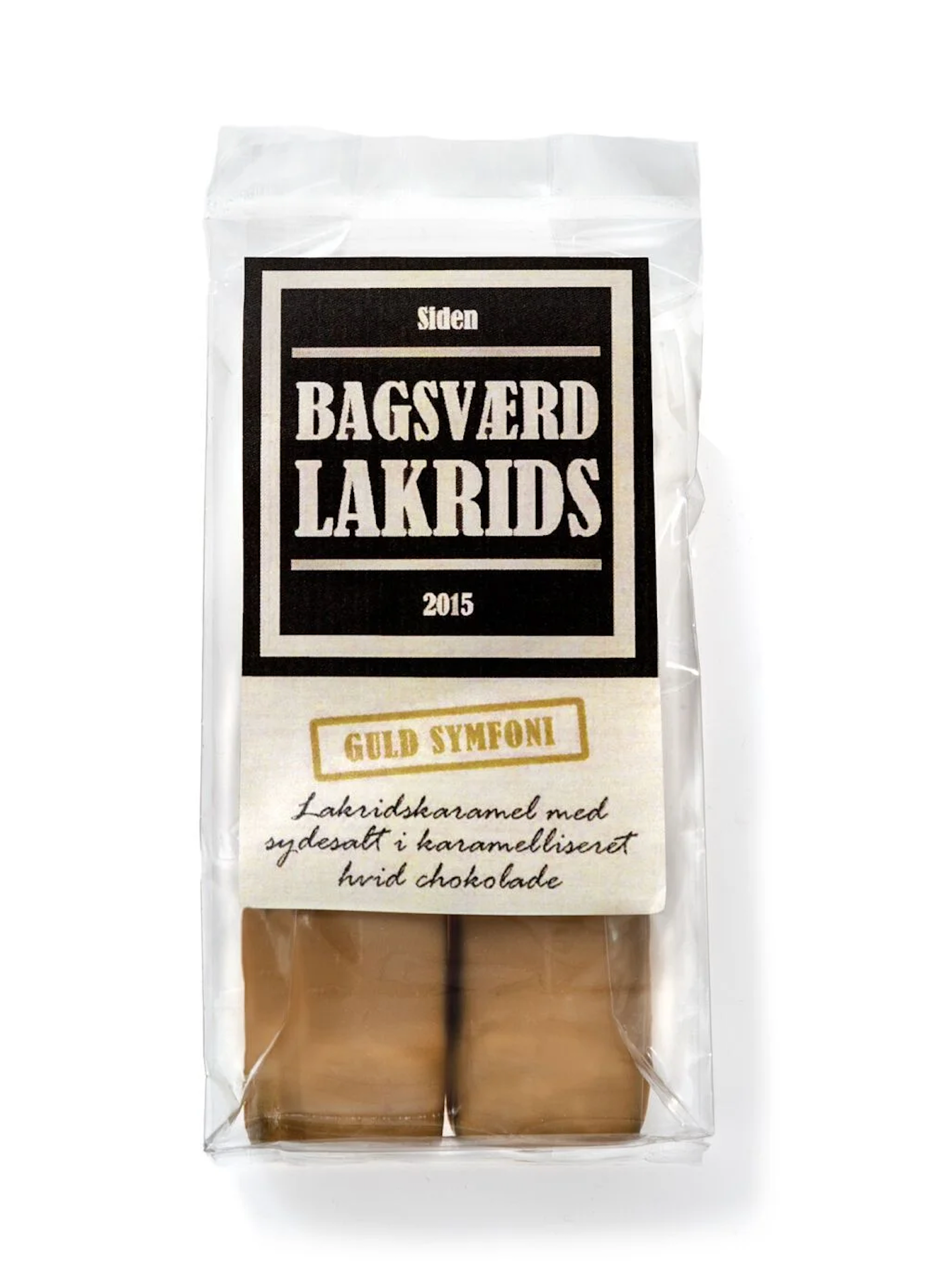 Bagsværd Licorice Symphony Bars 2 pcs. Gold