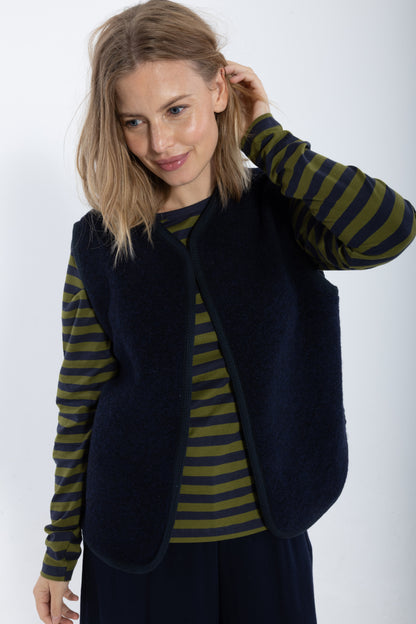 Danecobra Wool Vest Navy