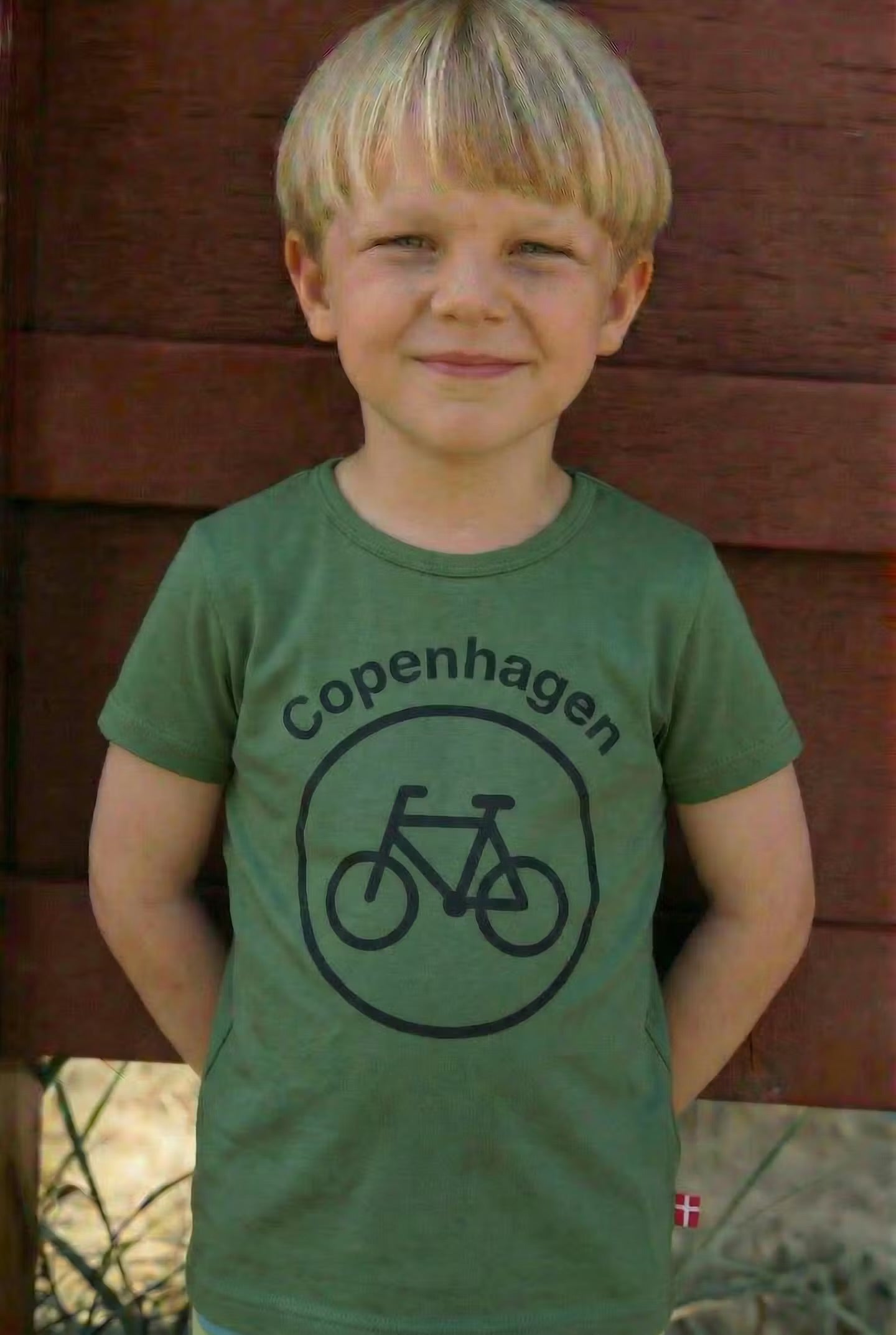 CYCLECPH Kids Cycle Tee Army CYCLE (black)