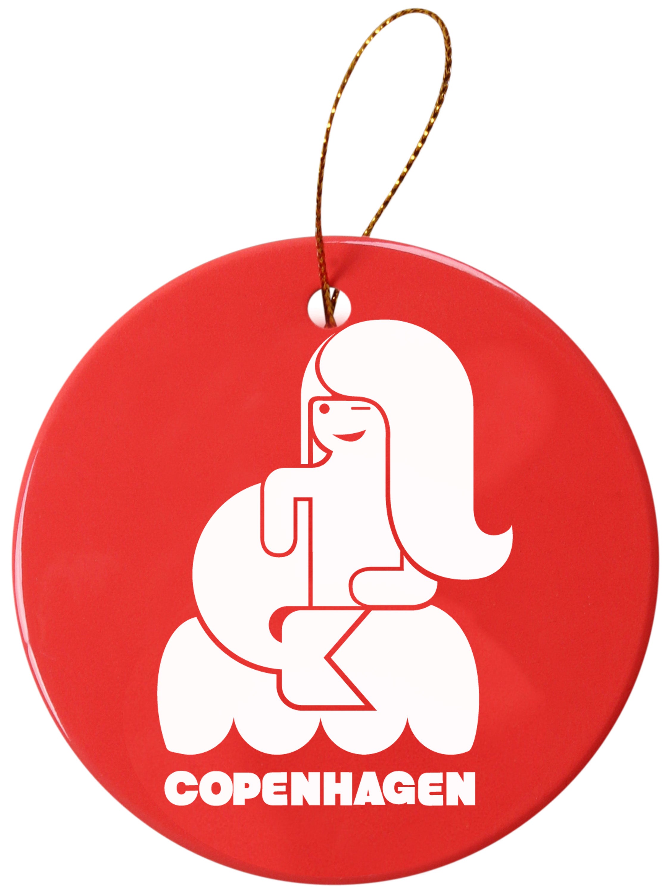 Ceramic Ornaments HAVFRUE