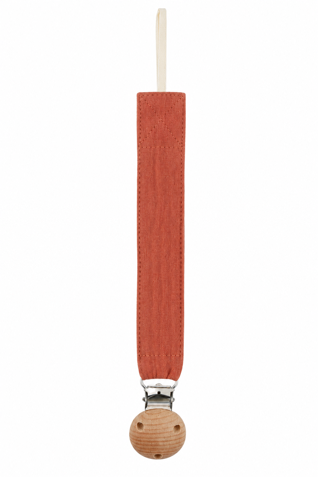 Pacifier holder Terrcotta