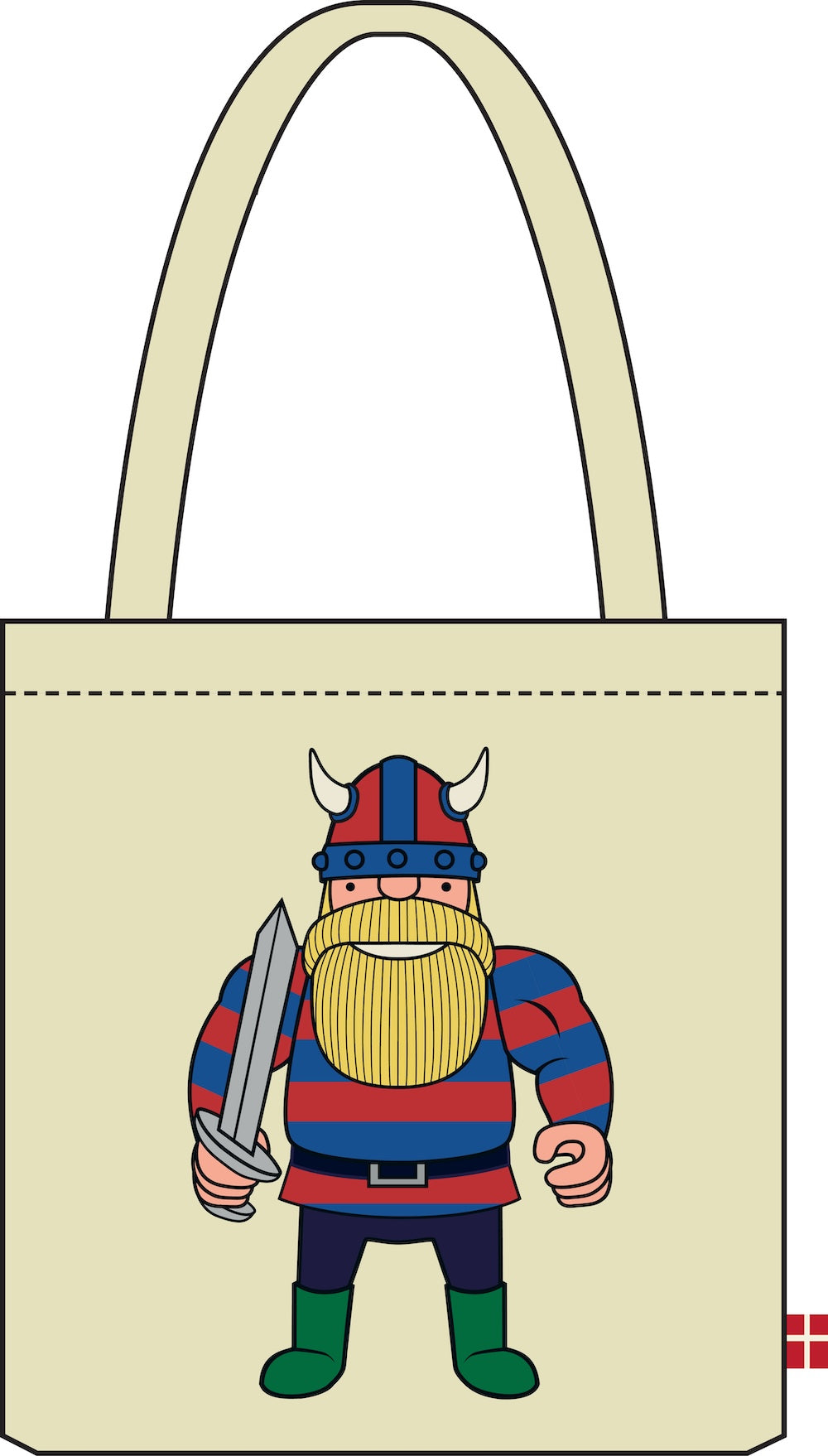 Copenhagen Shopper Offwhite ERIK DIN VEN