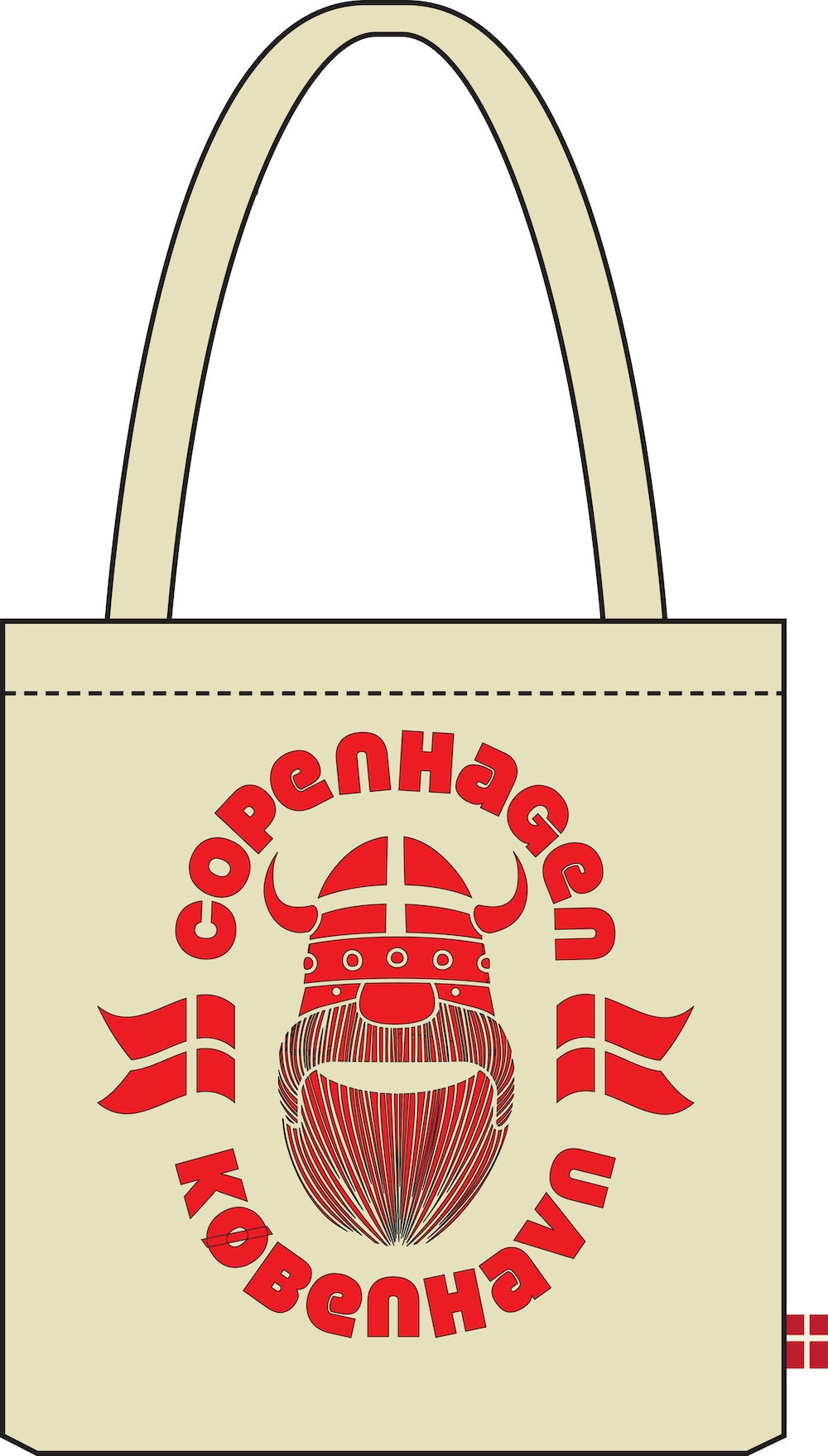 Copenhagen Shopper Offwhite ERIK CPH