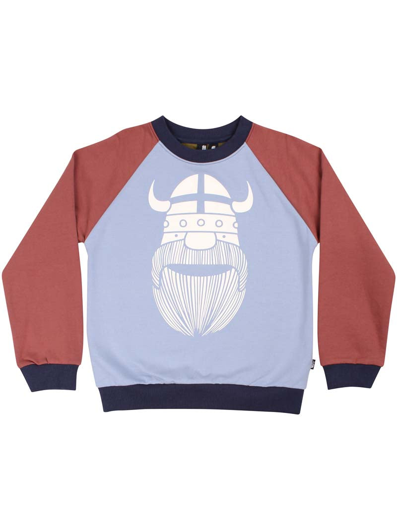 Sweater til børn med viking