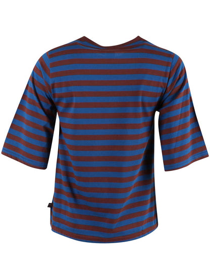 Danebasic Glad Tee Ocean Blue/Dk Merlot