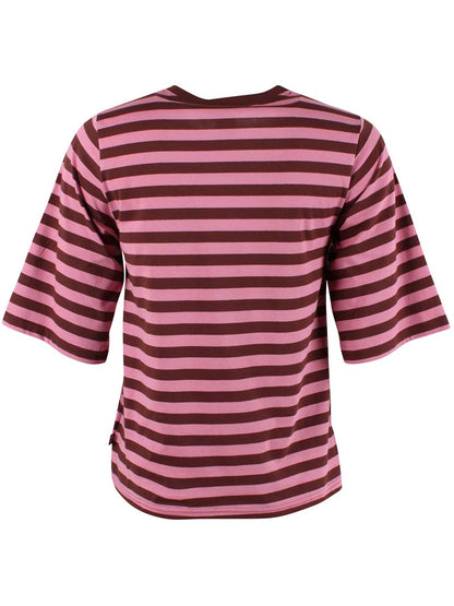 Danebasic Glad Tee Rose/Dk Merlot