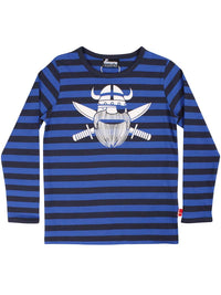 Danebasic Longsleeve Dk Navy/Blue PIRAT