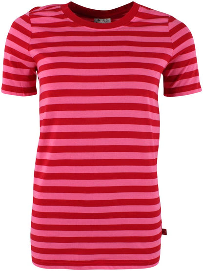 Klassisk t-shirt med kortærmer til kvinder.
