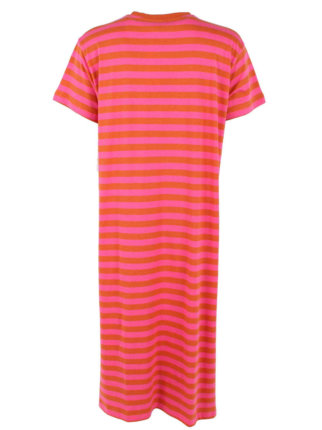 Danebasic Sweet Dress Light Rust/Bright Pink