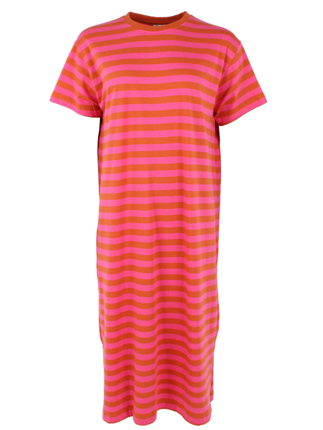 Danebasic Sweet Dress Light Rust/Bright Pink