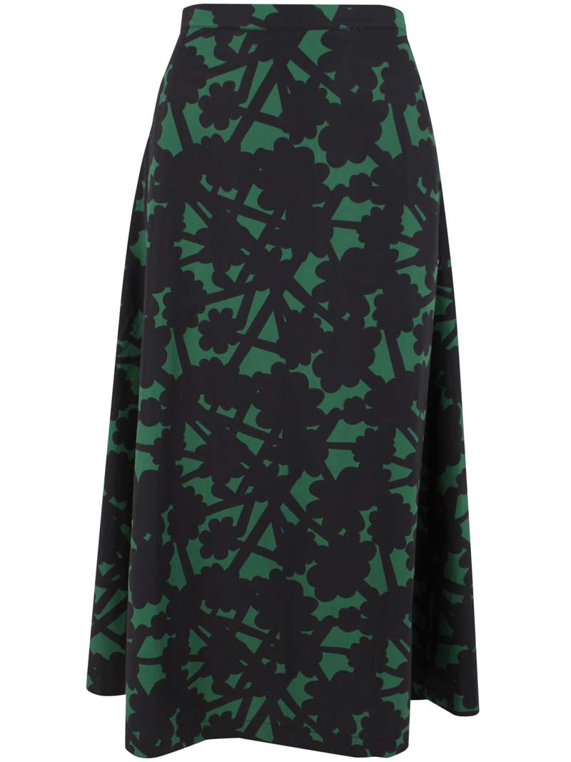 Danebrava Poplin Skirt Dk Pine BRAMBLE