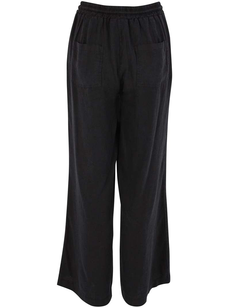 Danebreeze Heavy Linnen Pants Black