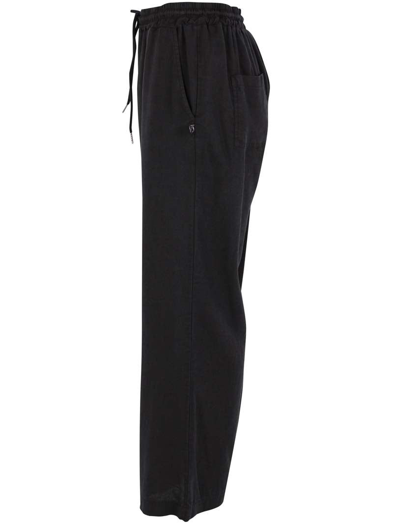 Danebreeze Heavy Linnen Pants Black
