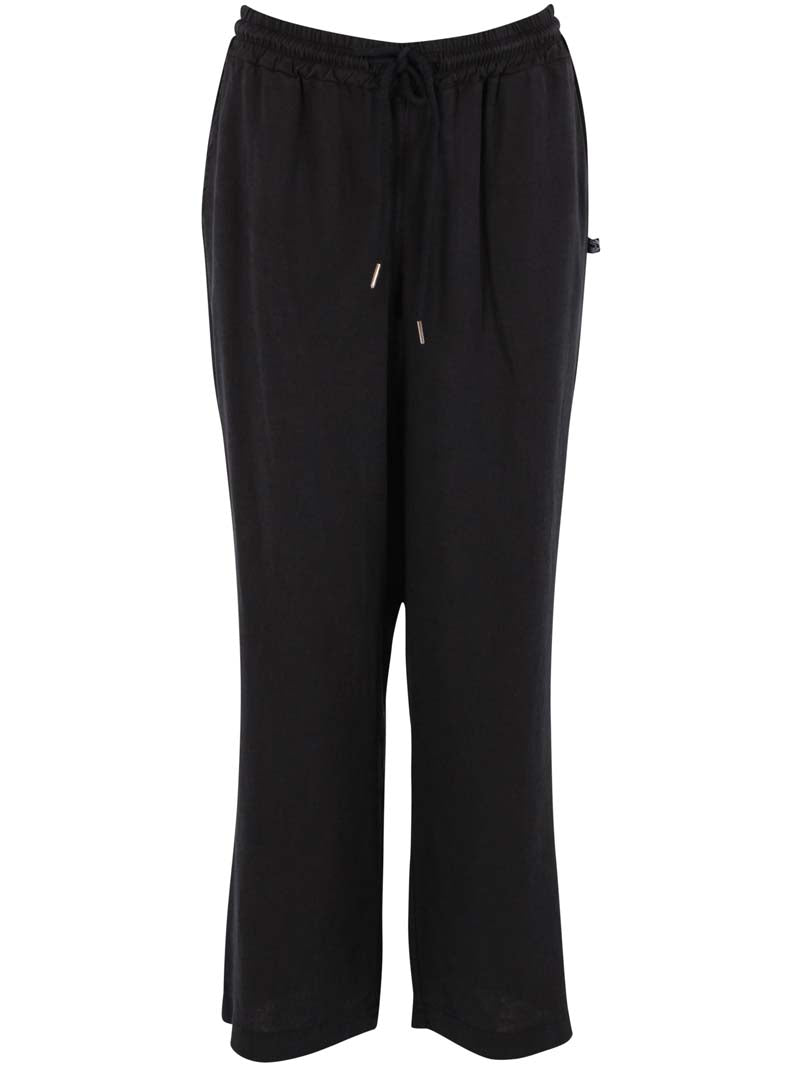 Danebreeze Heavy Linnen Pants Black