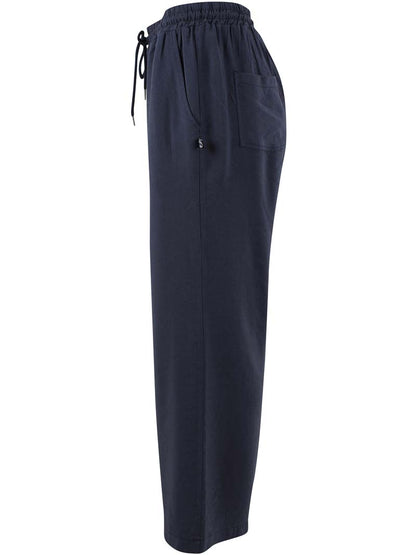 Danebreeze Heavy Viscose Pants Dk Navy