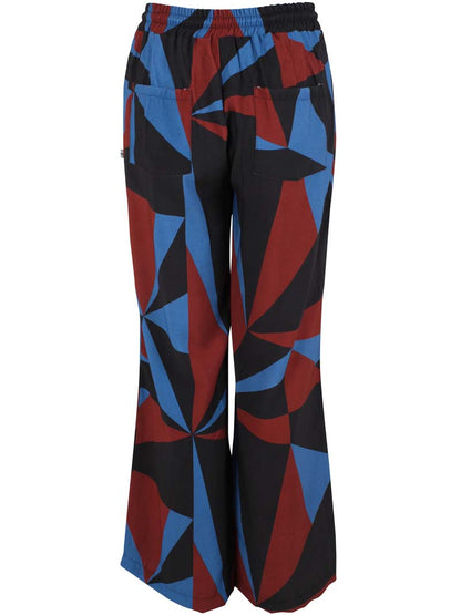 Danebreeze Heavy Viscose Pants Ocean Blue TRIANGULATE