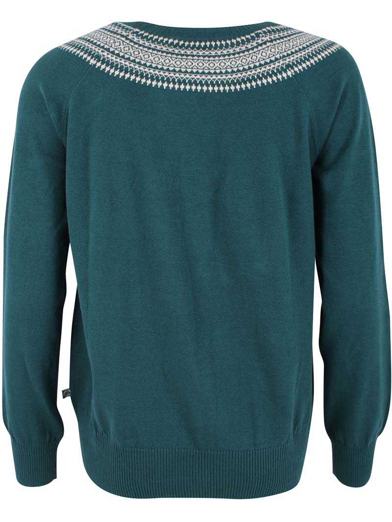 Strik bluse med nordisk mønster-1