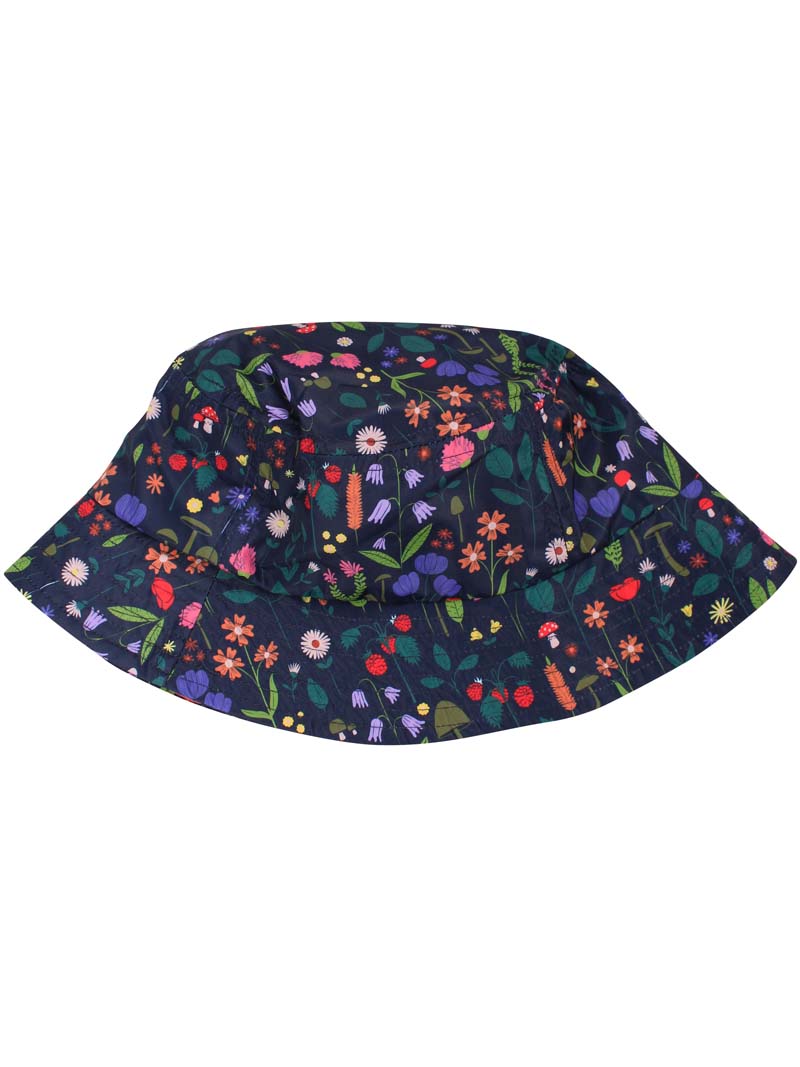 Danebucket Rain AOP Hat Dk Navy BOTANICAL