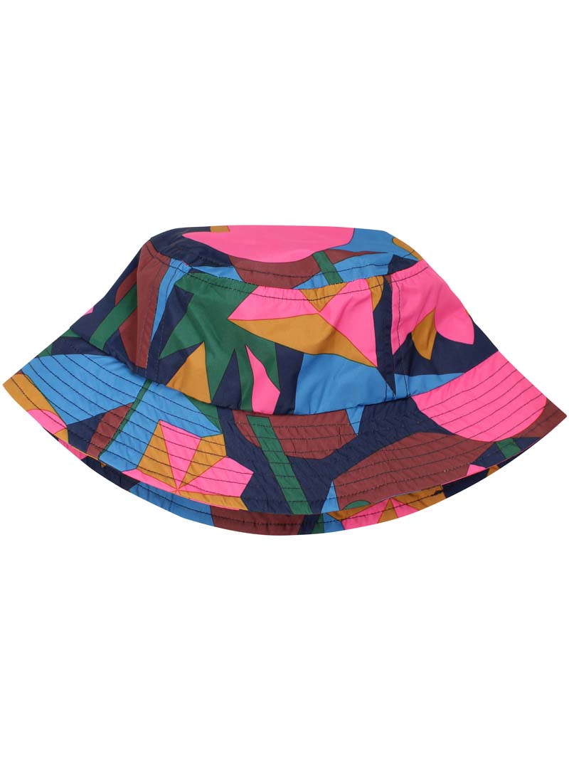 Danebucket Rain AOP Hat Spicy Pink GEOFLEUR