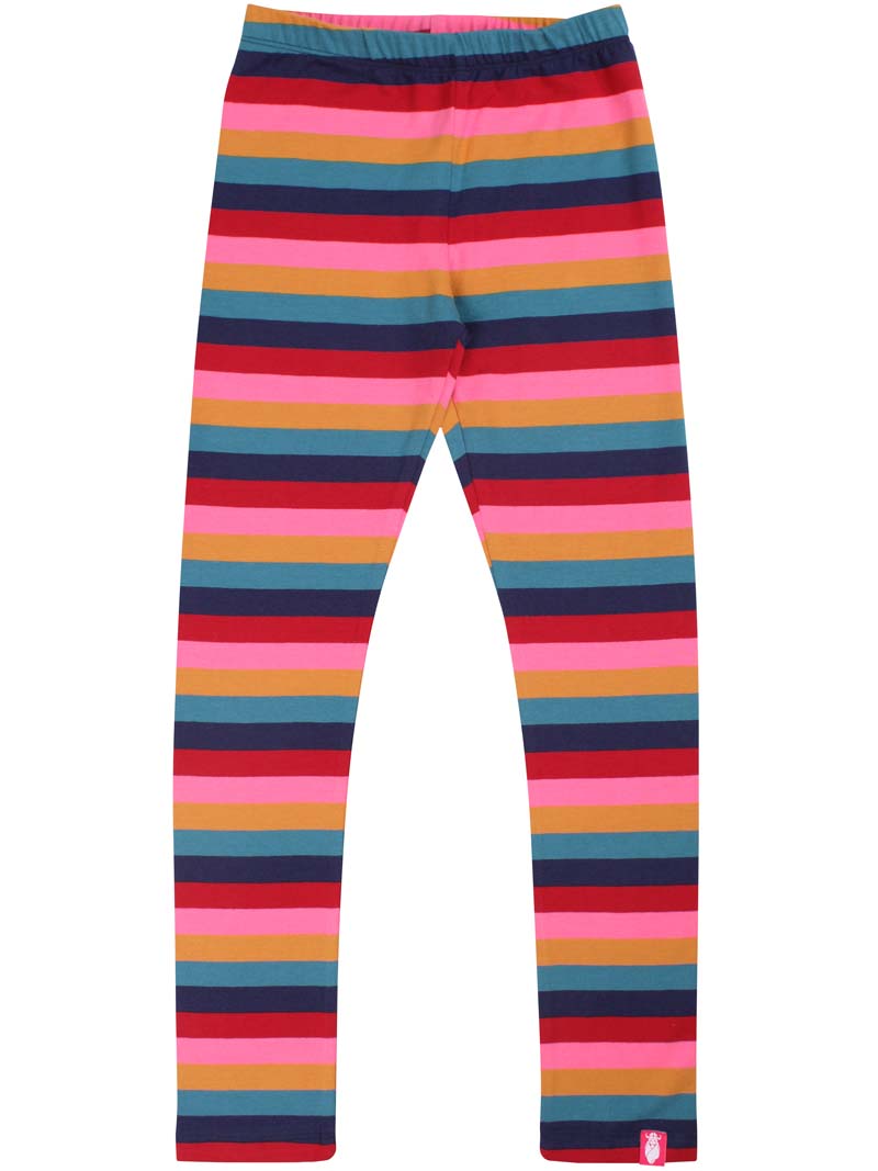 Leggings til børn med striber