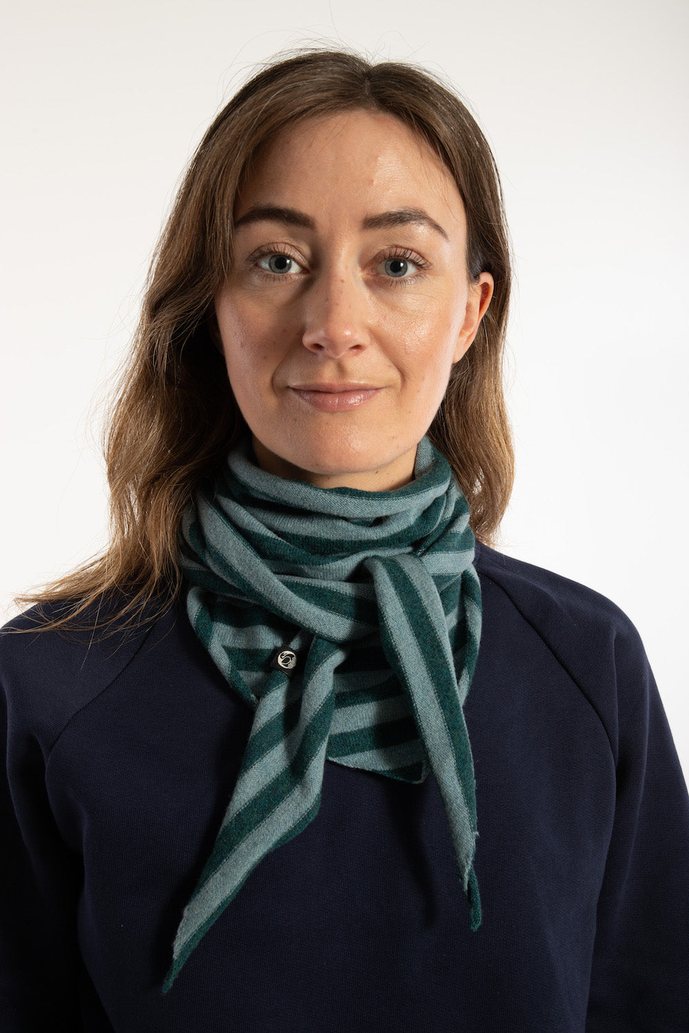 Danechic Merino Scarf - Dk Slate/Blue Grey