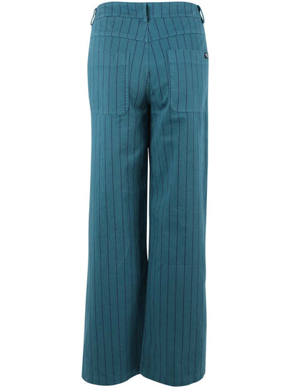 Danedaisy Stretch Canvas Pants Dk Slate/Dk Navy