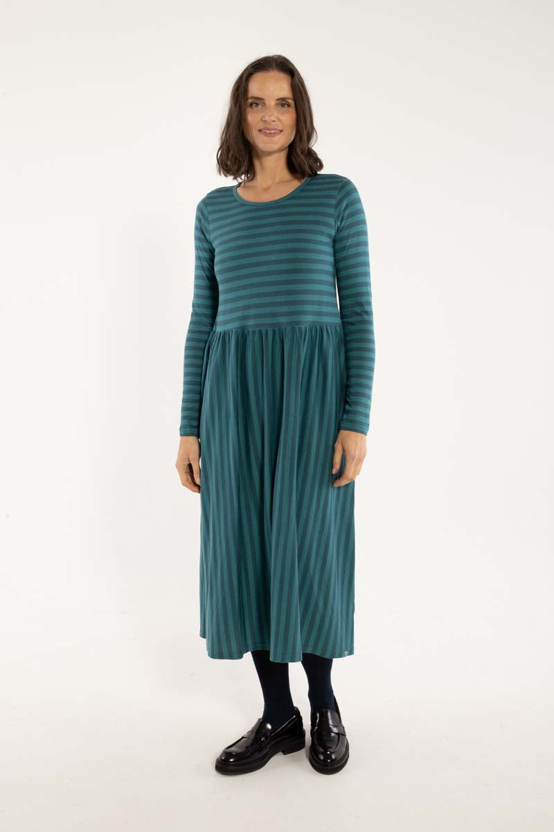 Danekroeyer LS Modal Dress Dk Slate/Duck