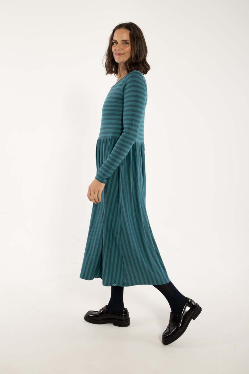 Danekroeyer LS Modal Dress Dk Slate/Duck