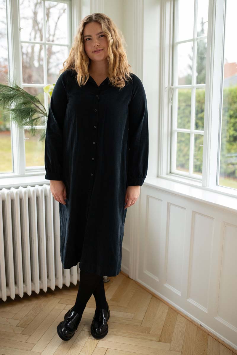 Danepippi Cord Dress Black