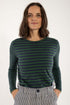 Dame bluse med stiber