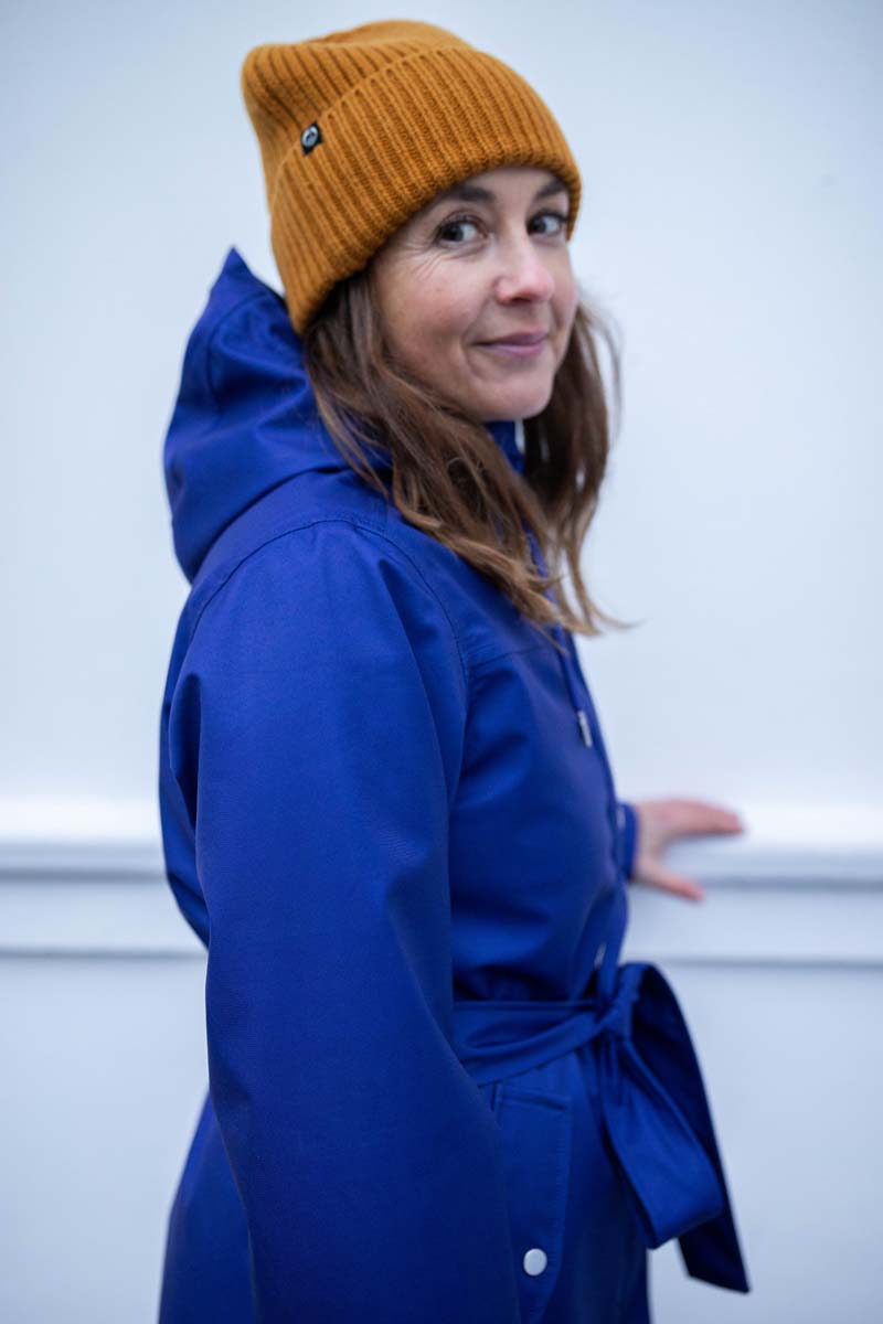 Danerainlover Raincoat Blue Purple