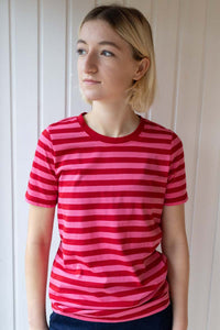 Danebasic My Tee Spicy Pink/Dk Red